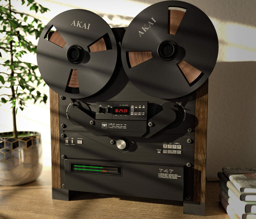Reel-to-reel tape machine