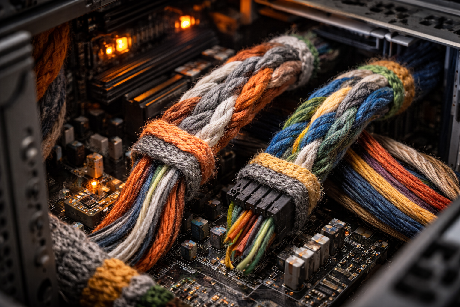 Colourful system cables